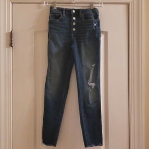 Gap Stretch High Rise Ankle Jegging Girls Size 12 Regular